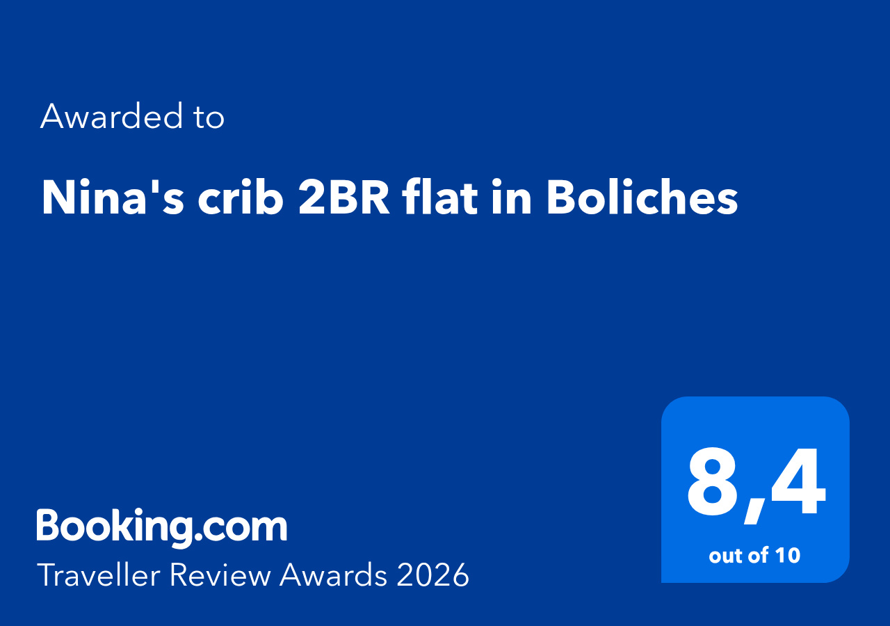 Booking.com Guest Review Award, 2026 (1 of 6)